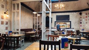 Dining room at Bull & Gate in North West London