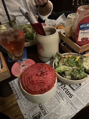 vegan shepherd's pie  at Flann O'Brien in Graz