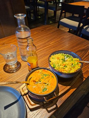 Vegan Mehti dish, was delish at Ginger Cafe in Tallinn