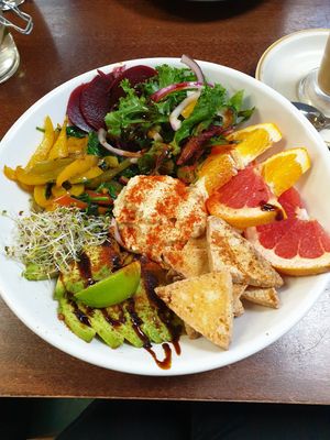 Buddah bowl at Hank's Deli & Shop in Ipswich