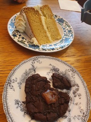 Deserts
Huge price of lemon cake
Chocolate cookie at Hank's Deli & Shop in Ipswich