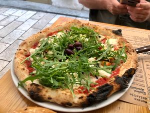 Perfect pizza at Hedonist in Zadar