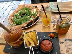 Vegan dinner at Hedonist in Zadar