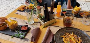 We had the pasta, the burger and for the kids the nuggets. All good! at Hedonist in Zadar