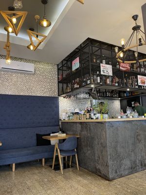 Interior del bar at Hedonist in Zadar