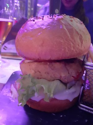 Nice buns, super tasty burger at Hedonist in Zadar