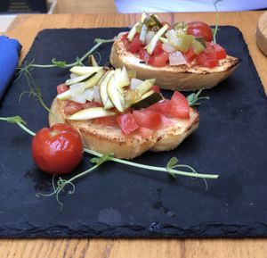 Bruschetta  at Hedonist in Zadar