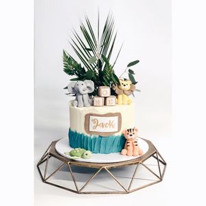 Jungle animals cake  at Clemie's Vegan Cakes in Nottingham