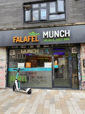   at Falafel Vegan Munch in Birmingham