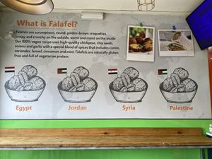   at Falafel Vegan Munch in Birmingham