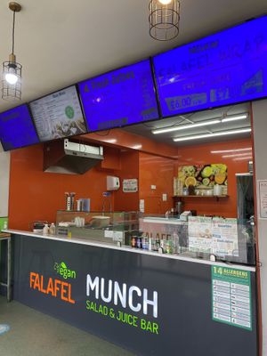   at Falafel Vegan Munch in Birmingham