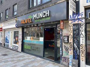   at Falafel Vegan Munch in Birmingham