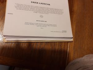 Menu2 at Pierogarnia Mandu Centrum in Gdansk