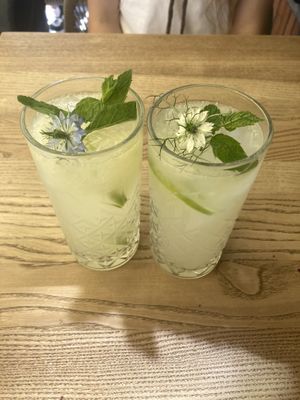 Virgin mojito lemonade  at Pierogarnia Mandu Centrum in Gdansk