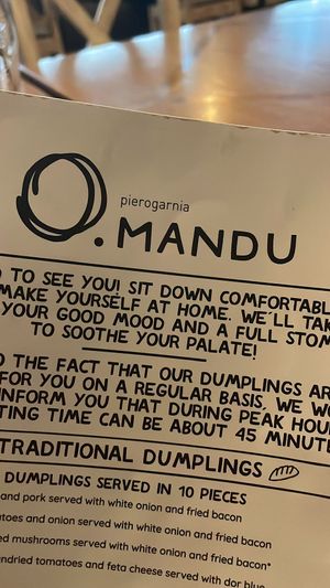  at Pierogarnia Mandu Centrum in Gdansk