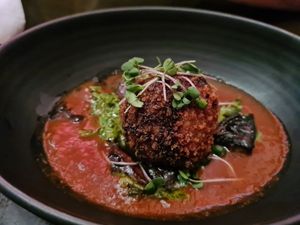 Pilz-Krokette at Bohème in Tadoussac