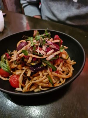 Nudeln at Bohème in Tadoussac