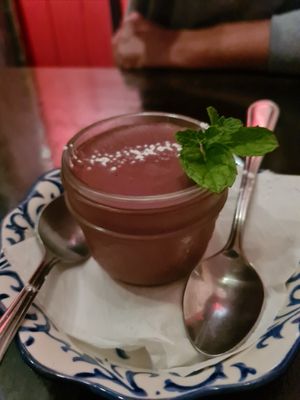 Schoko-Mousse at Bohème in Tadoussac