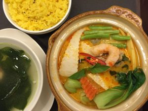 Thai Spicy Rice at Loving Hut - Heping Branch in Taipei