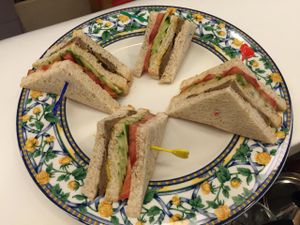 Vegan Sandwich  at Loving Hut - Heping Branch in Taipei