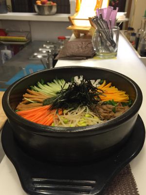 Chinese Pesto Bibimbap  at Loving Hut - Heping Branch in Taipei