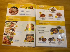 Menu at Loving Hut - Heping Branch in Taipei