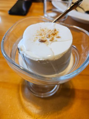 Coconut ice cream 85NTD at Loving Hut - Heping Branch in Taipei