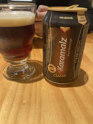 Malt drink  at Loving Hut - Heping Branch in Taipei