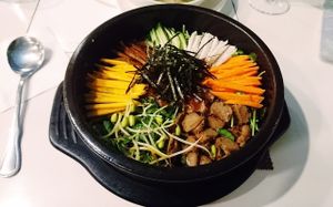 Curry Bimbimbap at Loving Hut - Heping Branch in Taipei