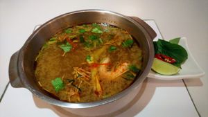 Tomyam hotpot!  at Loving Hut - Heping Branch in Taipei