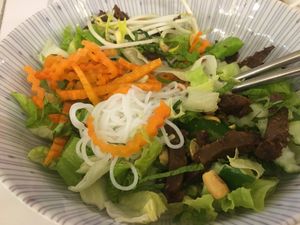 Noodle salad at Loving Hut - Heping Branch in Taipei