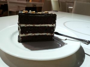 chocolate delight at Loving Hut - Heping Branch in Taipei