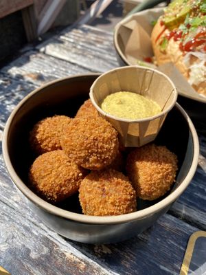 Vegan bitterballen  at De Herberg in Middelburg