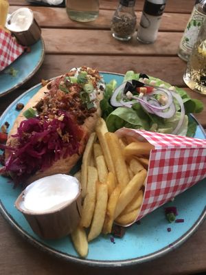 Vegan shoarma   at De Herberg in Middelburg