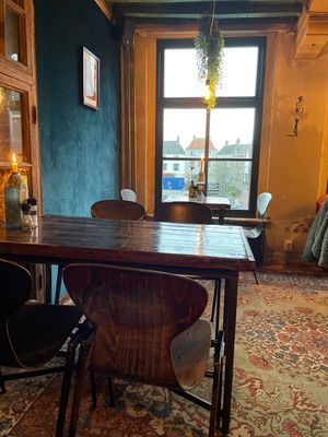 Upstairs extra tables available.   at De Herberg in Middelburg