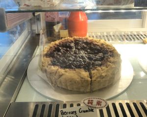 Vegan cake  at So Veggie Cafe in Johor Bahru