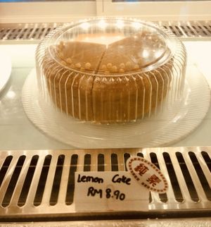 Vegan cake  at So Veggie Cafe in Johor Bahru