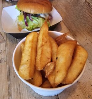 Fries at PEACH in Newport