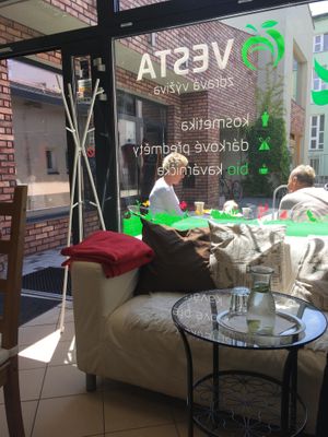 comfortable sofa at Vesta in Roznov Pod Radhostem