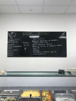 daily specials at Nashe Bistro in Roznov Pod Radhostem