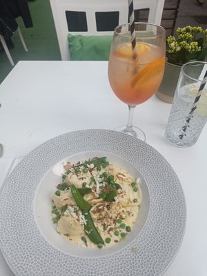 Tortellini at Hugo's in Jersey