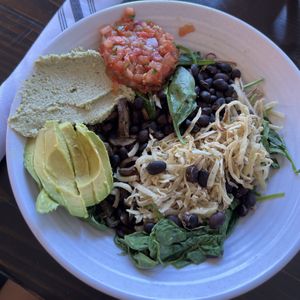 veggie bowl (really good!)  at Goodonya in Encinitas