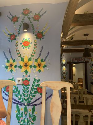 interiors  at Pierogarnia Krakowiacy in Krakow