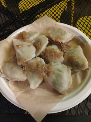 Wegańskie at Pierogarnia Krakowiacy in Krakow