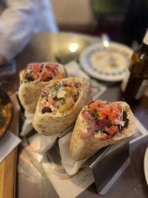 Pita de falafel  at Kukla in Valencia