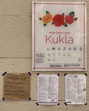 Vacation August 2020 at Kukla in Valencia