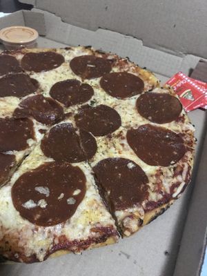 Pepperoni  Pizza 🍕  at Ixteriolo's in Monterrey