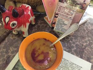 yummy wholesome soup at Bowls in Hong Kong Island