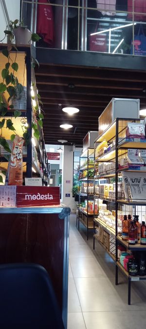 Mercadinho at Modesta Vegana Mercado in Porto Alegre