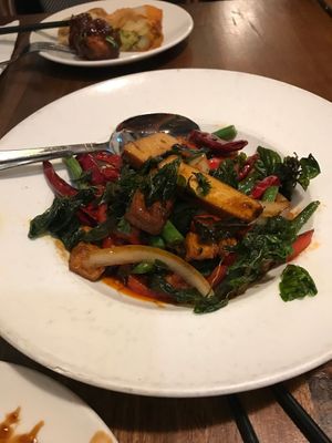 Fiery tofu. at B Star in San Francisco